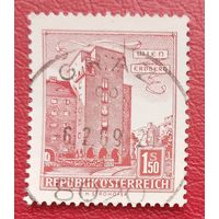 Австрия, 1962 г., стандартный выпуск, архитектура
