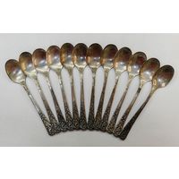 Ложка чайная мельхиор МНЦ. СССР. одним лотом 12 шт.