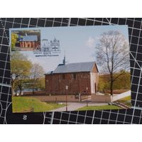 Беларусь. 2025. Борисоглебская церковь в Гродно. Картмаксимум. Спецгашение