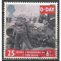 Британия. 50 лет высадки Союзников в Нормандии. 1994г. Mi#1520.