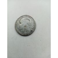 2 ЗЛОТЫХ ЯДВИГА 1933 г