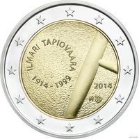 2 евро 2014 Финляндия Тапиоваара UNC из ролла