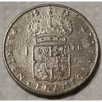 Швеция 1 крона, 1973 (1-8-115)