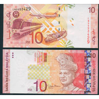 Малайзия ND (2004) 10 ринггит пресс UNC