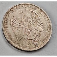 1970 год Германия 5 марок     серебро
