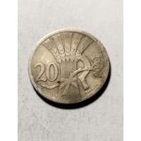 Чехословакия 20 геллер 1928