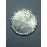 Фиджи 10 центов 2009 года .