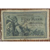 Банкнота 5 марок 1904 год. Германская империя.