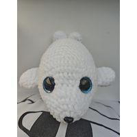 Игрушка плюшевая амигуруми "Белек"