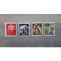 Марки. Хорватия. Рейх. Война.1944год.