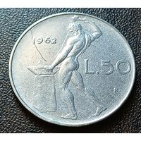 Италия 50 лир, 1962    ( 1-11-7 )