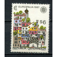 Австрия - 1987 - Европа (C.E.P.T) - Архитектура - [Mi. 1876] - полная серия - 1 марка. MNH.  (Лот 136BL)