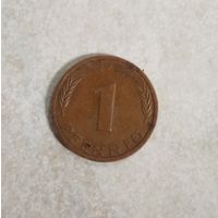 1 пфенниг 1988 G Германия ФРГ.
