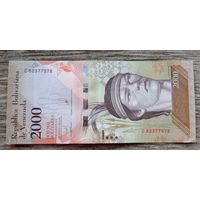 Werty71 Венесуэла 2000 боливаров 2016 UNC банкнота