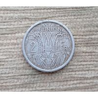 Werty71 Реюньон 2 франка 1948