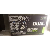 Коробка от видеокарты ASUS DUAL GF GTX 1070 8G
