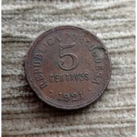 Werty71 Португалия 5 сентаво 1921