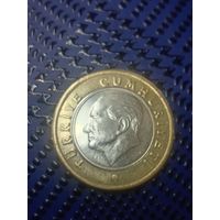 1 лира. Турция 2019г (4)