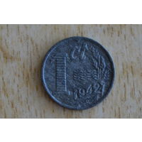 Нидерланды 1 цент 1942