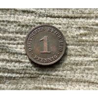 Werty71 Германия 1 пфенниг 1910 А