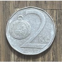 Чехия 2 Кроны 1993г.