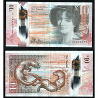 ШОТЛАНДИЯ 10 Фунтов 2021 г., P-371 "Royal Bank of Scotland" (Мэри Сомервилль - шотландская ученая-астроном)