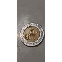 Мексика 1 цент 1993