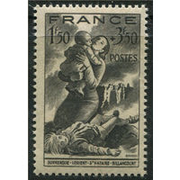 Франция 1943 ** Помощь пострадавшим от бомбардировок