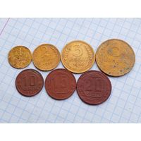 Набор СССР 1950 , 7 штук .
