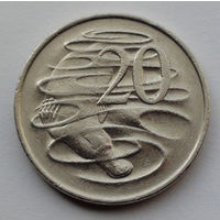 Австралия 20 центов. 1980 г.