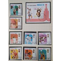 Куба 1980 олимпиада Москва-80 .