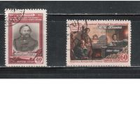 СССР-1954 (Заг.1689-1690)  гаш., М.Глинка (полная серия)(3)