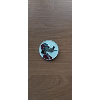 Значок. Ну, Погоди! Волк в шлеме. САЗ