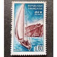 Марка Франция 1965 год Туризм