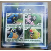 СЕРИЯ Блоков птицы  фауна MNH