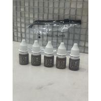 Biocolors пигменты для перманента бровей. Новые. Сбалансированная линейка. Новинка! Готовые к работе самостоятельные, сбалансированные минеральные пигменты. Совершенная и простая колористика. Пигменты