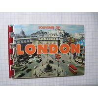 Лондон. Старый сувенирный мини буклет с рубля!