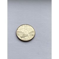 25 центов 2003 г. Миссури, США