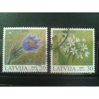 Латвия, 2005. Охраняемые растения, полная серия