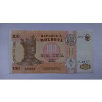 РЕДКАЯ.Молдова 100 лей 2013 года.