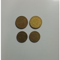 Монеты  4шт.