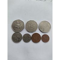 Лот монет Новая Зеландия.