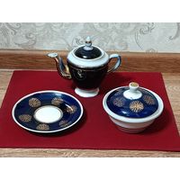 Сервиз кобальтовый -фарфор СССР