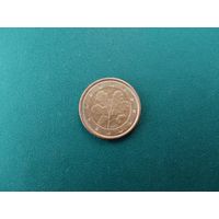 1 евроцент Германия.