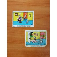 Вкладыши Dandy Dal - Bobbi rex. 2 шт. Раритет. Оригинал. Доставка бесплатно!