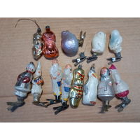 Елочная игрушка СССР 13 шт.