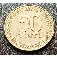 Литва 50 центов, 2000    ( 1-10-7 )
