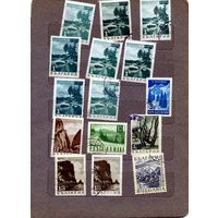 Болгария, 1957-59,  ЭКОЛОГИЯ, ФЛОРА  ЛЕСА  "СБОРКА "   15м  по 0,08р