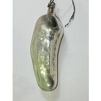 Ёлочная игрушка -  Огурец , СССР. С рубля