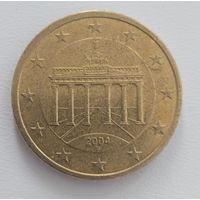 Германия 50 евроцентов 2004